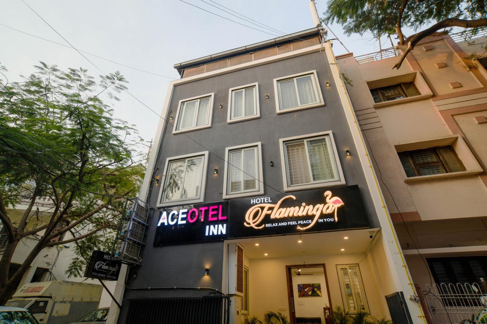 Aceotel Inn Flamingo Indore Exterior foto